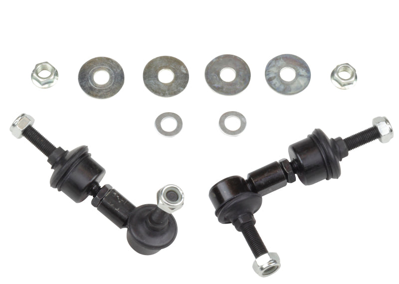Whiteline 5/05+ Ford Focus / 04+ Mazda 3 BK Rear Swaybar Link Kit H/Duty Adj Steel Ball - DFW Speed Syndicate
