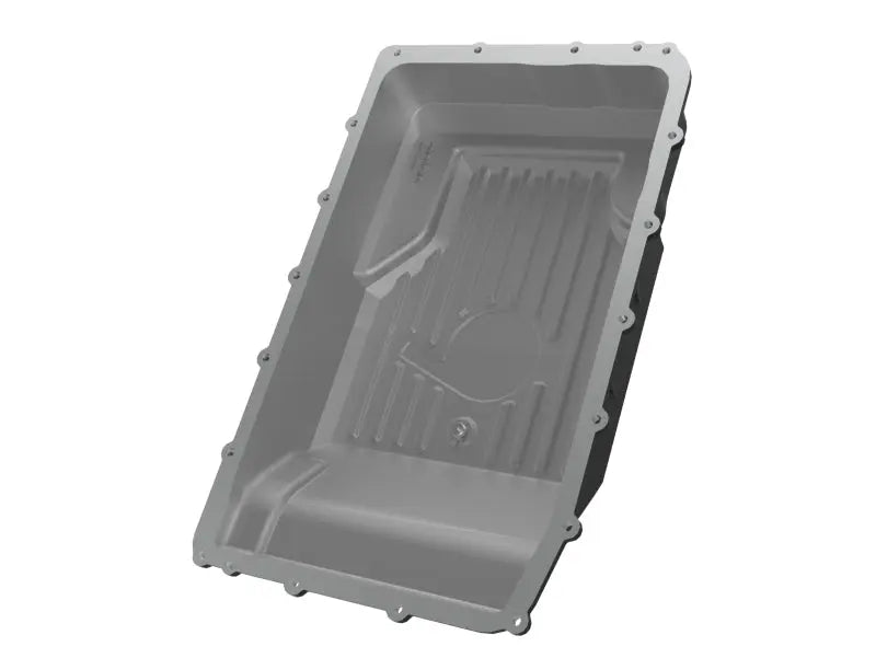 aFe 17-24 Ford F-150 10R60/10R80 Pro Series Rear Transmission Pan Black w/ Machined Fins aFe