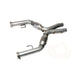 BBK 05-10 Mustang 4.6 Short Mid X Pipe With Catalytic Converters 2-3/4 For BBK Long Tube Headers BBK