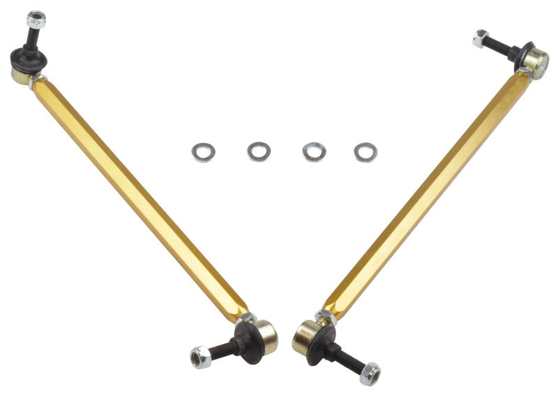 Whiteline 10+ Chevy Camaro FR Coupe Front Sway Bar - Link Assy H/D Adj Steel Ball (360mm C to C) - DFW Speed Syndicate