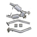 BBK 96-98 Mustang 4.6 GT High Flow X Pipe With Catalytic Converters - 2-1/2 BBK