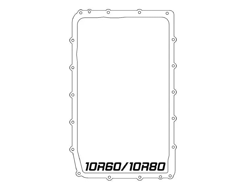 aFe 17-24 Ford F-150 10R60/10R80 Pro Series Rear Transmission Pan Black w/ Machined Fins aFe