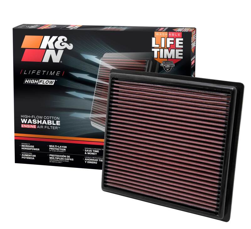 K&N 10 Lexus RX350 3.5L-V6 Drop In Air Filter - DFW Speed Syndicate