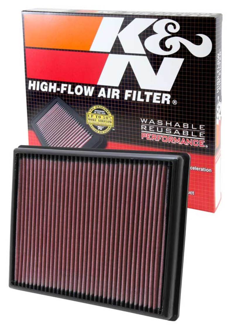 K&N Replacement Air FIlter 12 BMW 335i / 12-13 BMW M135I (F30) - DFW Speed Syndicate