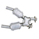 BBK 99-04 Mustang 4.6 GT / Cobra High Flow X Pipe With Catalytic Converters - 2-1/2 BBK