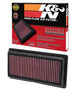 K&N Replacement Panel Air Filter 12-14 Nissan Versa 1.6L 1.031in H x 9.125in OS L x 4in OS W - DFW Speed Syndicate