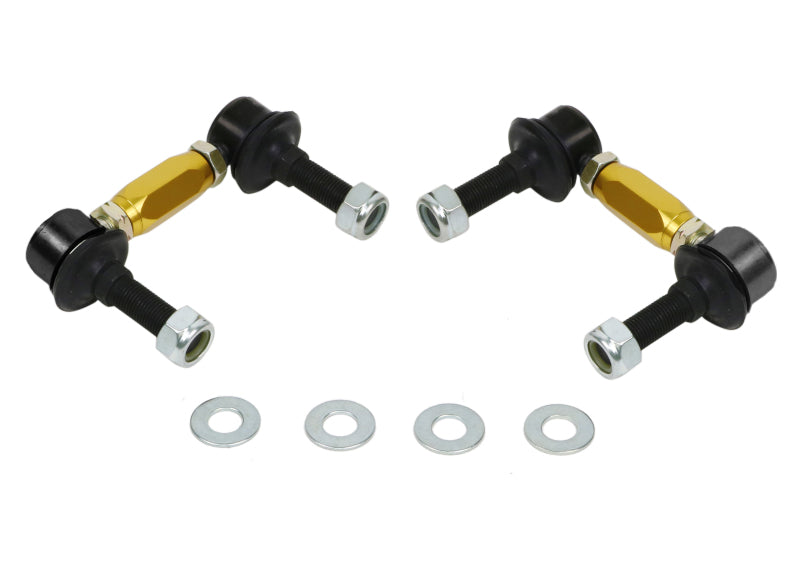 Whiteline Universal Sway Bar Link Assembly Heavy Duty Adjustable Ball/Ball Style - DFW Speed Syndicate