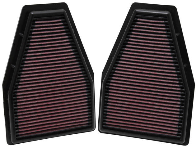 K&N Replacement Air Filter 12-13 Porsche 911 3.4L / 12 911 3.8L / 13 911 3.6L / 13 911 Carrera 3.8L - DFW Speed Syndicate
