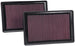 K&N Replacement Air Filter 10-12 Jaguar XK/XKR 5.0L V8 - DFW Speed Syndicate