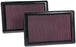 K&N Replacement Air Filter 10-12 Jaguar XK/XKR 5.0L V8 - DFW Speed Syndicate