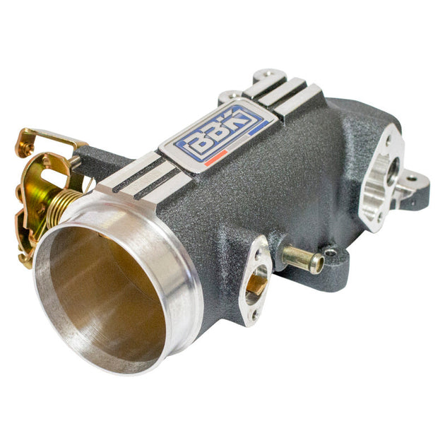 BBK 96-04 Mustang 4.6 GT 78mm Throttle Intake BBK Power Plus Series - Charcoal BBK