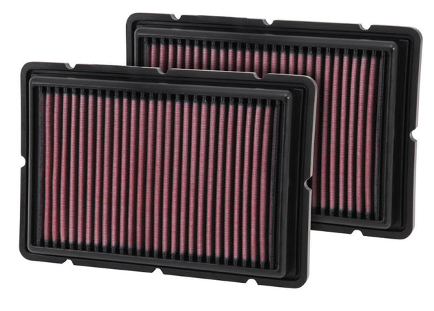 K&N Replacement Air Filter 05-09 Ferrari F360 11.125in O/S Length x 7.625 O/S Width x 1.313in H - DFW Speed Syndicate