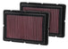 K&N Replacement Air Filter 05-09 Ferrari F360 11.125in O/S Length x 7.625 O/S Width x 1.313in H - DFW Speed Syndicate