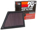 K&N 2016 Cadillac CT6 V6 3.0L F/I (Right) Drop In Air Filter - DFW Speed Syndicate