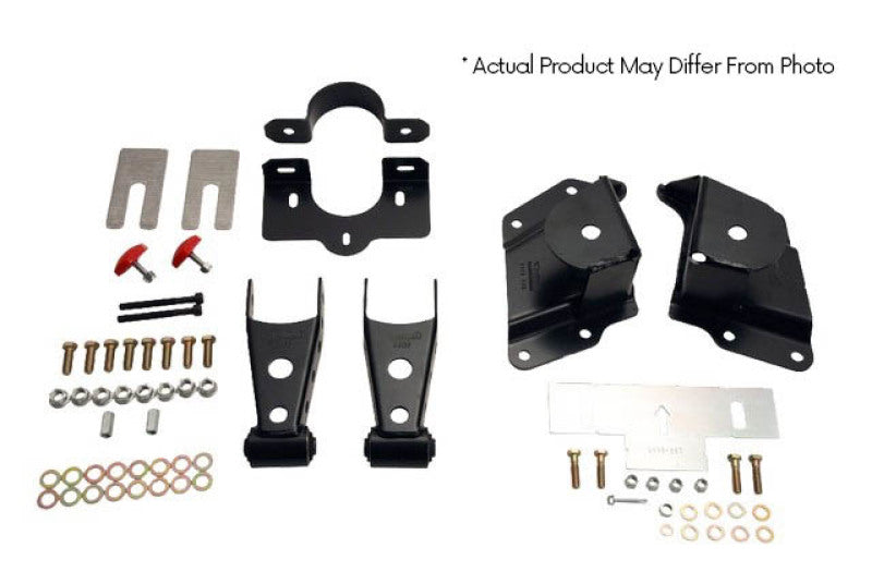 Belltech SHACKLE AND HANGER KIT 97-03 F150 ALL 4inch - DFW Speed Syndicate