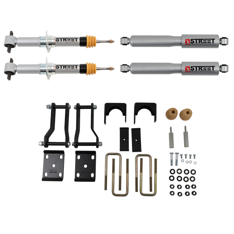 Belltech LOWERING Kit 2019+ Ford Ranger 2WD 2in Front/4in Rear Belltech