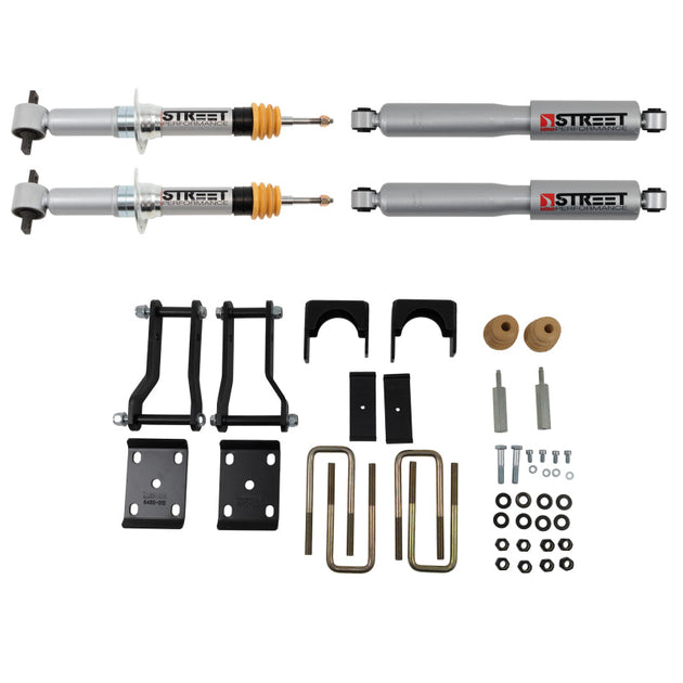 Belltech LOWERING Kit 2019+ Ford Ranger 2WD 2in Front/4in Rear Belltech