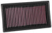 K&N 2017 Subaru BRZ H4-2.0L F/I Replacement Drop In Air Filter - DFW Speed Syndicate