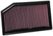 K&N 2018 Jeep Wrangler JL 2.0L/3.6L F/I Drop In Air Filter - DFW Speed Syndicate