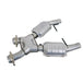 BBK 96-98 Mustang 4.6 GT High Flow X Pipe With Catalytic Converters - 2-1/2 BBK