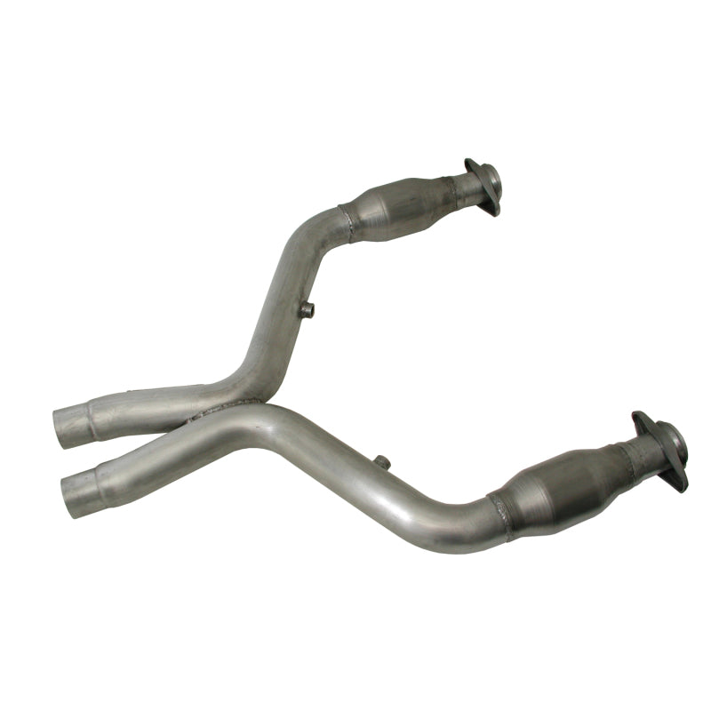 BBK 11-14 Mustang 5.0 Short Mid X Pipe With Catalytic Converters 3.0 For BBK Long Tube Headers BBK