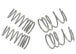Whiteline 04-07 Subaru STi Performance Lowering Springs - DFW Speed Syndicate