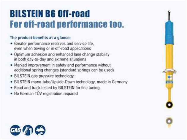 Bilstein 4600 Series 11-14 Jeep Grand Cherokee Front 46mm Monotube Shock Absorber - DFW Speed Syndicate
