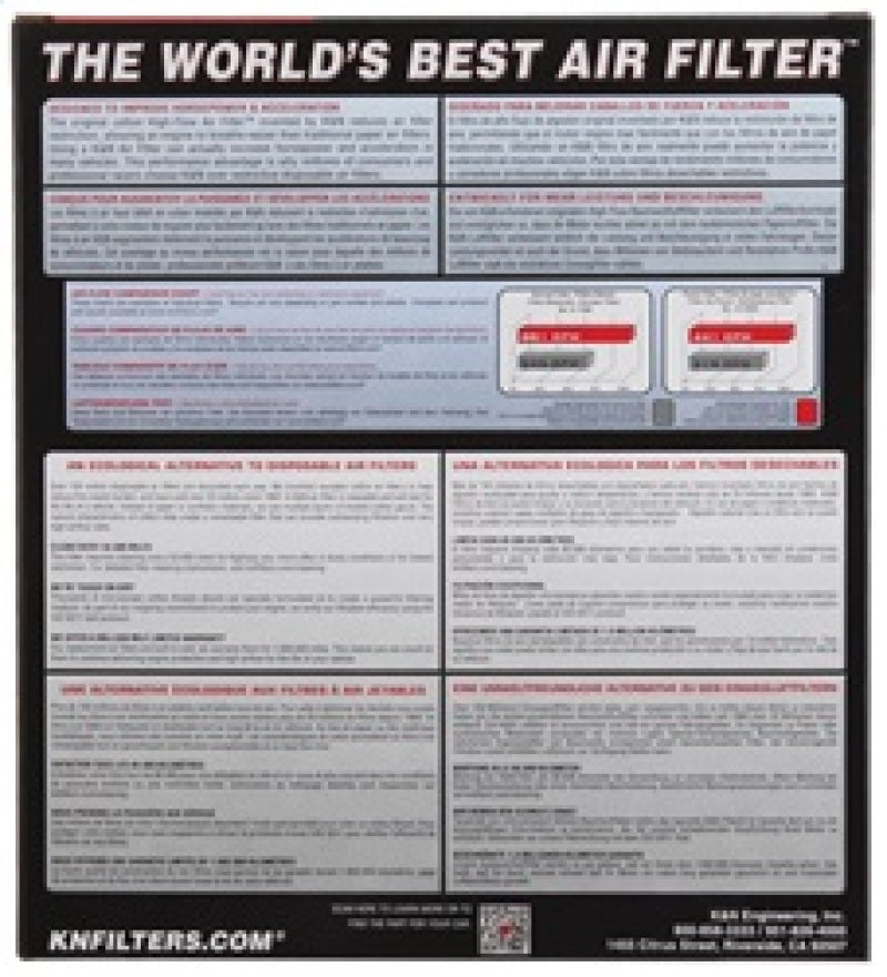 K&N 06-09 Honda Civic 1.8L L4 Drop In Air Filter - DFW Speed Syndicate
