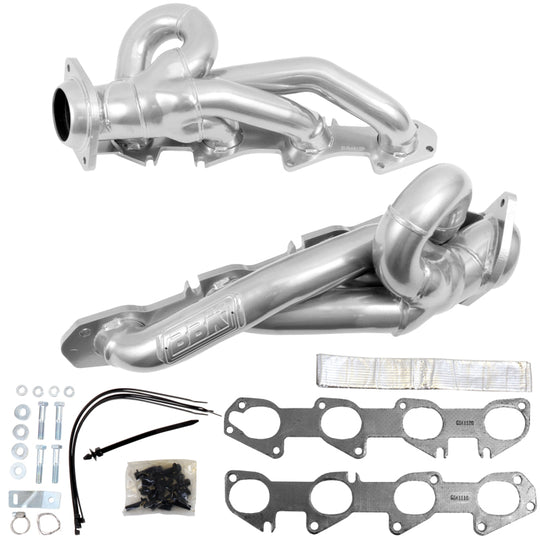 BBK 19-23 Dodge Ram 1500 5.7L (Ex. MegaCab) Shorty Tuned Exhaust Headers - 1-3/4in Silver Ceramic - DFW Speed Syndicate