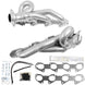 BBK 19-23 Dodge Ram 1500 5.7L (Ex. MegaCab) Shorty Tuned Exhaust Headers - 1-3/4in Silver Ceramic - DFW Speed Syndicate