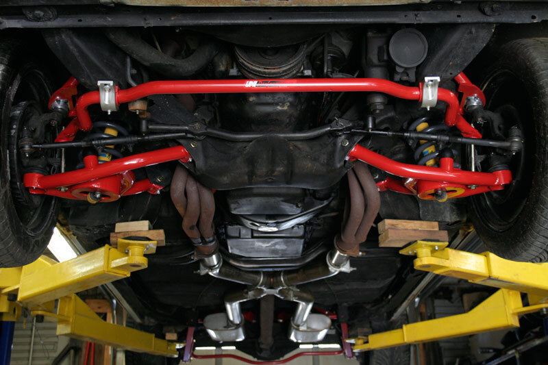 UMI Performance 64-72 GM A-Body Tubular Upper & Lower Front A-Arm Kit - Black - DFW Speed Syndicate
