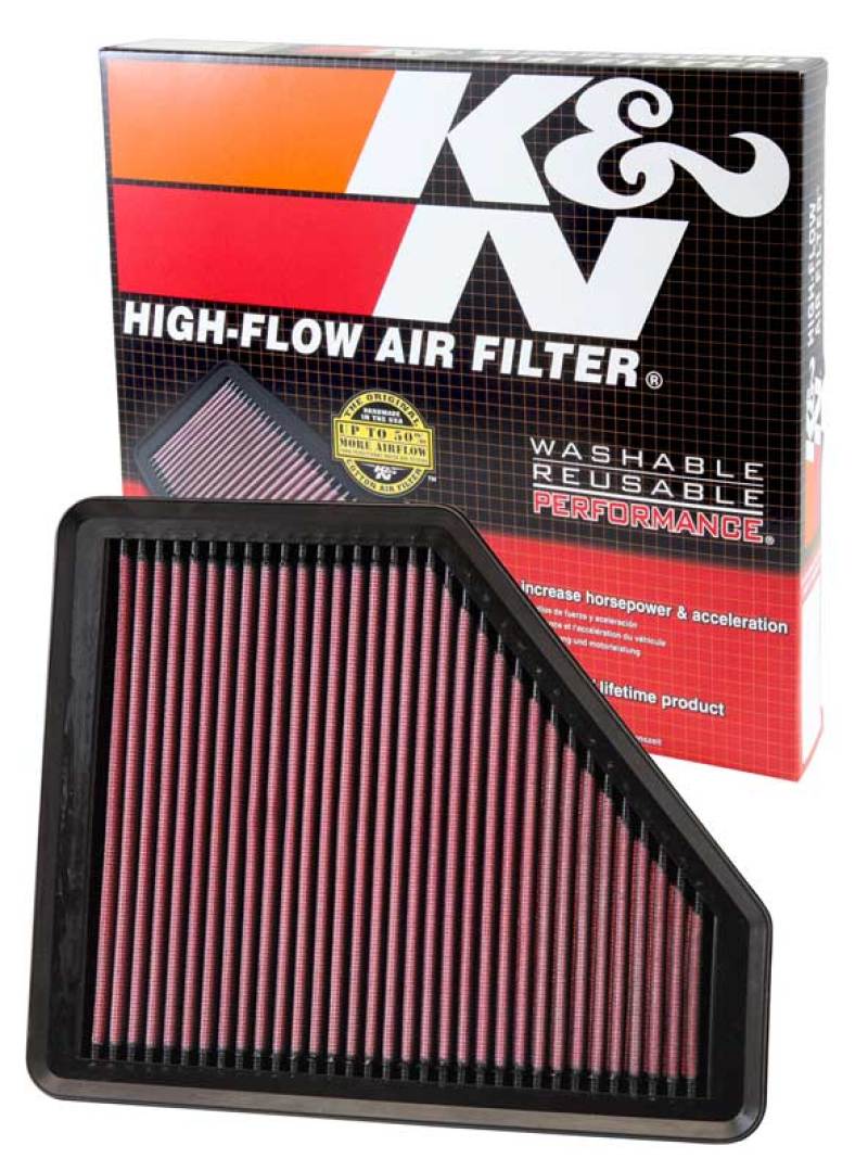 K&N Hyundai Genesis Coupe 2.0T/3.8 Drop In Air Filter - DFW Speed Syndicate