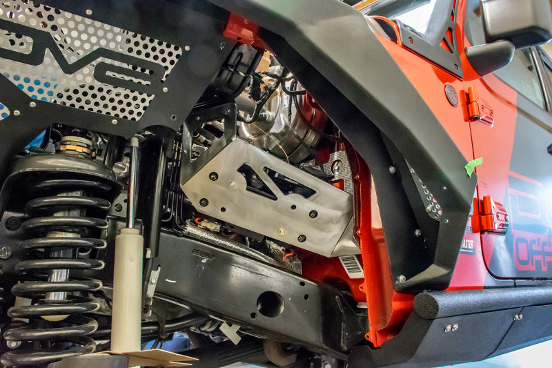 DV8 Offroad 2018+ Jeep JL / JT Engine Bay Compressor Mount DV8 Offroad