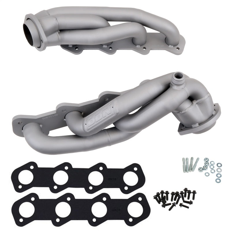 BBK 99-03 Ford F Series Truck 5.4 Shorty Tuned Length Exhaust Headers - 1-5/8 Titanium Ceramic BBK