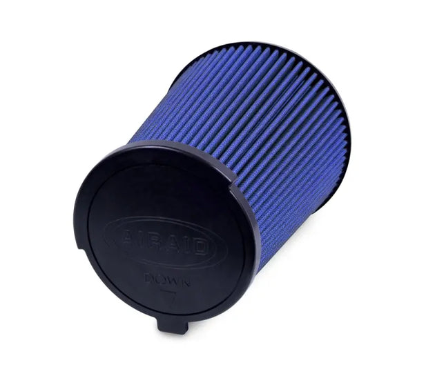 Airaid 10-14 Ford Mustang Shelby 5.4L Supercharged Direct Replacement Filter - Oiled / Blue Media Airaid