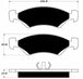 Porterfield Brake Pads for 1988 FERRARI 328 GTS FR SPORT