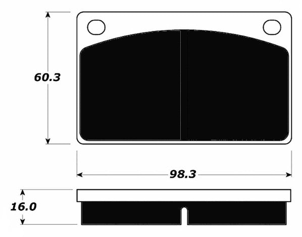 Porterfield Brake Pads for 1989 VOLVO 240/242/244/245 Series FR SPORT