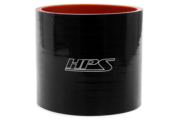 HPS 3-7/8" (98mm) Silicone Straight Coupler Hose, High Temperature 4-ply Reinforced FR SPORT