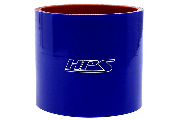 HPS 3-1/8" (80mm) Silicone Straight Coupler Hose, High Temperature 4-ply Reinforced FR SPORT