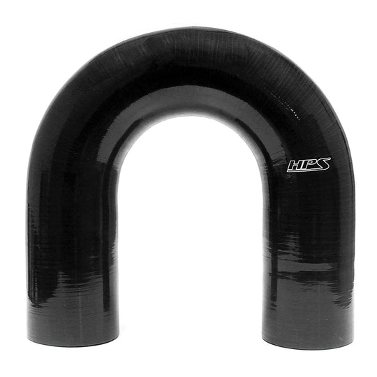 HPS 2-3/4" Silicone 180 Degree U Bend Elbow Coupler Hose, High Temp 4-ply Reinforced (70mm ID) FR SPORT