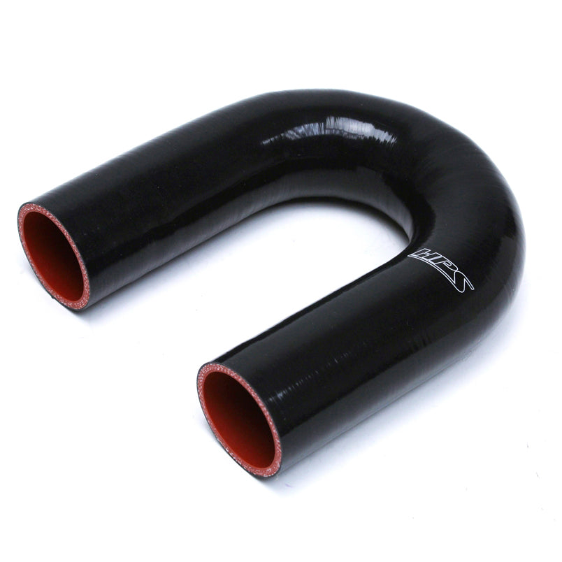 HPS 3" Silicone 180 Degree U Bend Elbow Coupler Hose, High Temp 4-ply Reinforced (76mm ID) FR SPORT