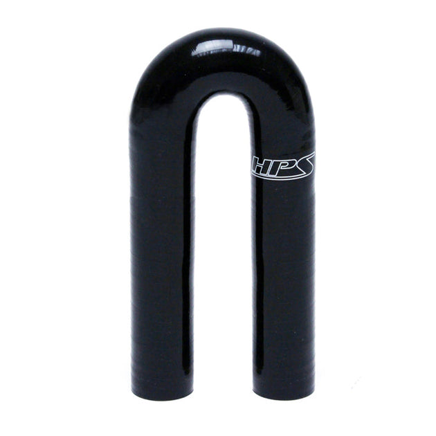 HPS 3/4" Silicone 180 Degree U Bend Elbow Coupler Hose, High Temp 4-ply Reinforced (19mm ID) FR SPORT