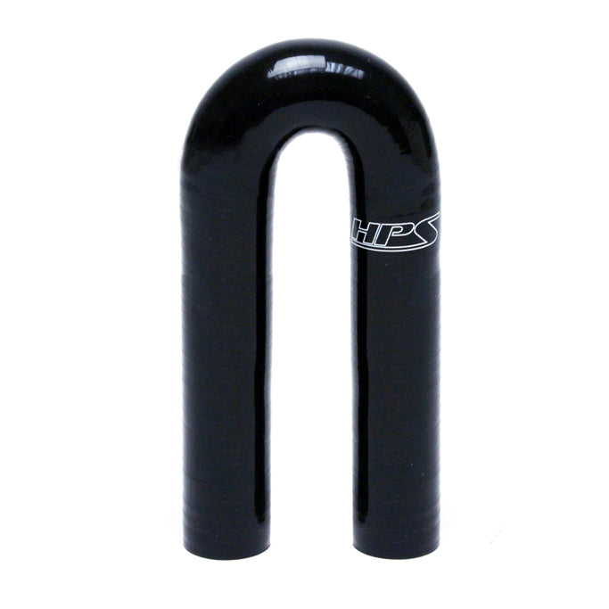 HPS 3/4" Silicone 180 Degree U Bend Elbow Coupler Hose, High Temp 4-ply Reinforced (19mm ID) FR SPORT