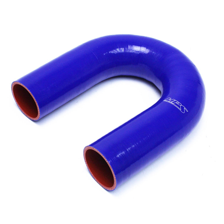 HPS 2-3/8" Silicone 180 Degree U Bend Elbow Coupler Hose, High Temp 4-ply Reinforced (60mm ID) FR SPORT