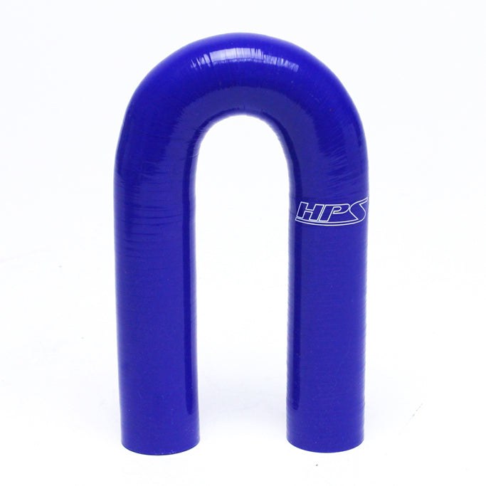 HPS 3/4" Silicone 180 Degree U Bend Elbow Coupler Hose, High Temp 4-ply Reinforced (19mm ID) FR SPORT