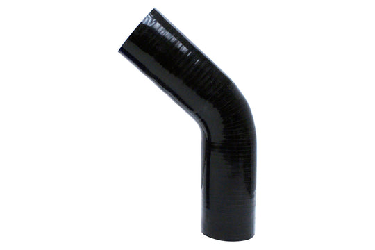 HPS 2-1/4" Silicone 45 Degree Elbow Coupler Hose, High Temp 4-ply Reinforced, 57mm ID FR SPORT