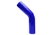 HPS 2-9/16" Silicone 45 Degree Elbow Coupler Hose, High Temp 4-ply Reinforced, 65mm ID FR SPORT