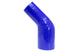 HPS 3-1/4" - 3-1/2" Silicone 45 Degree Elbow Reducer Coupler Hose, High Temp 4-ply Reinforced, 83mm - 89mm ID FR SPORT