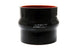 HPS High Temp Reinforced Silicone Single Hump Coupler Hose, Max. Temperature 350F, Black FR SPORT