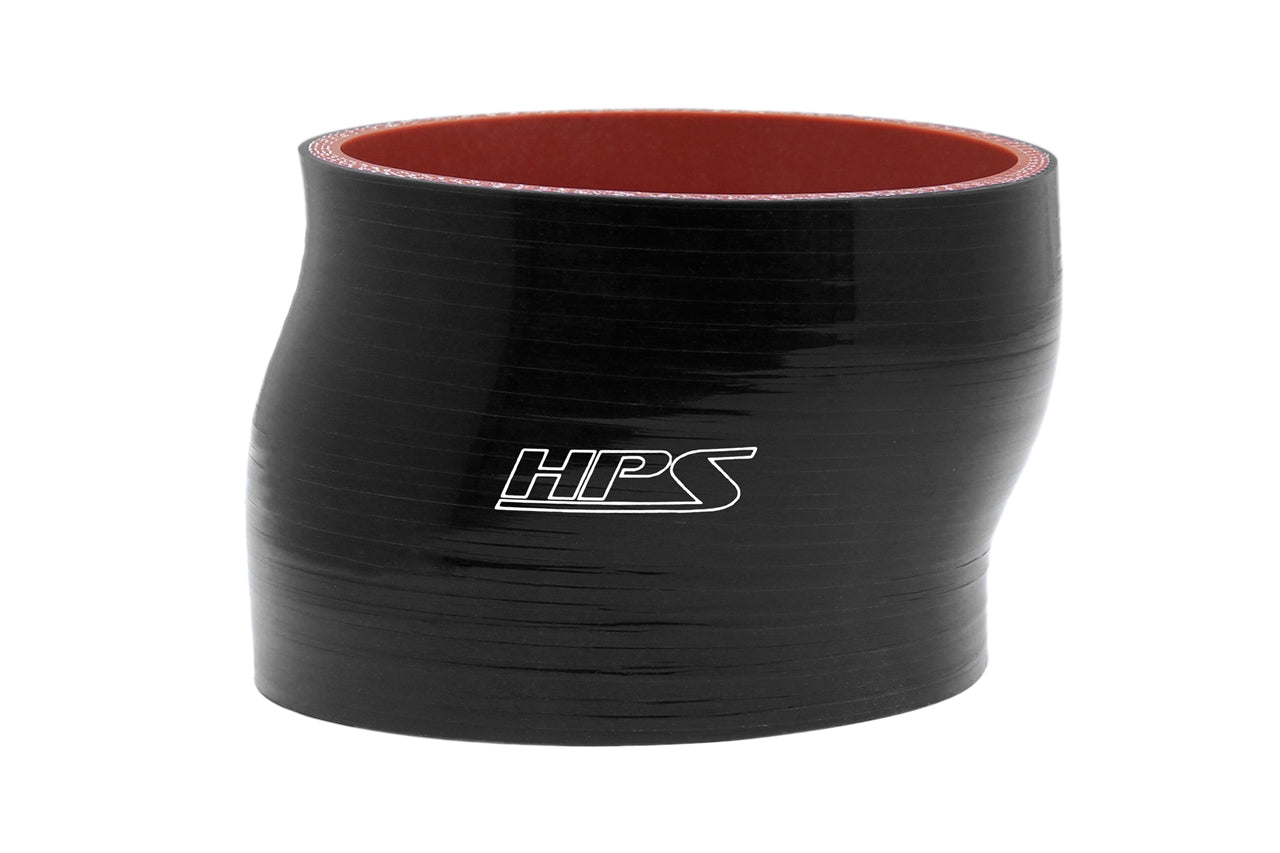 HPS 4" Silicone Offset Straight Coupler Hose, High Temp 4-ply Reinforced FR SPORT